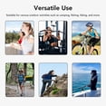 thumbnail image 3 of Multifunctional Utility Belt,Premium Nylon Waist Belt with Detachable Features, Camping Gear and Tools Organizer, Adjustable Length for Outdoor Activities, Multiple Pouches, 3 of 7