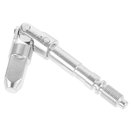 ibasenice Trailer Jack Part Plated Silver Steel Cardan Shaft with Universal Joint and Release Valve