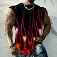 thumbnail image 3 of Tattoo Vintage Streetwear 3D Print Summer Men's Top Harajuku Casual Sleeveless T-shirt XXS-4XL, 3 of 5