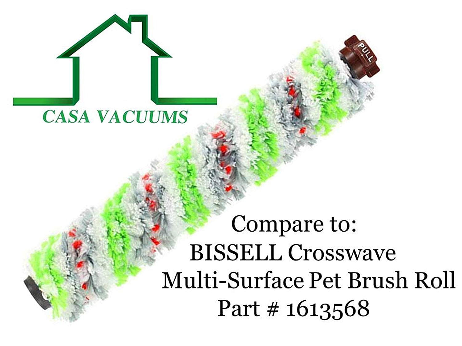 Bissell 2306 MultiSurface Pet Brush Roll for Bissell Crosswave by Casa