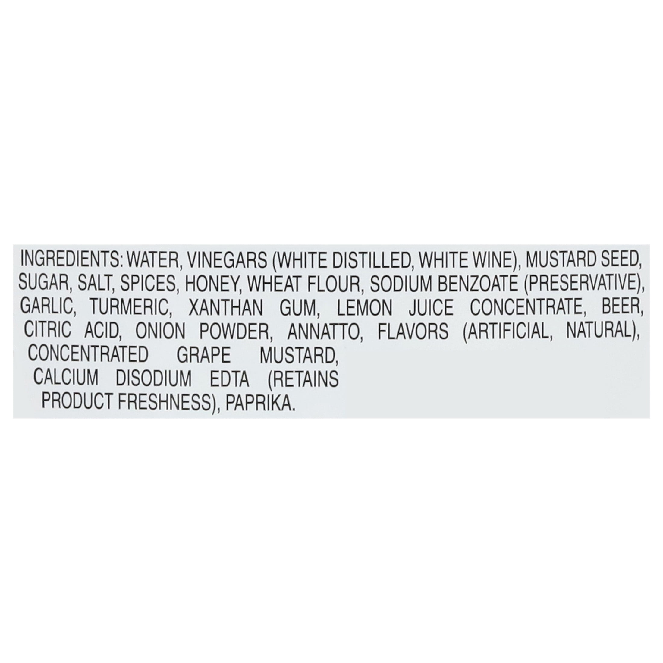 (2 pack) Inglehoffer Pub Style Yellow Mustard, 10.25 oz