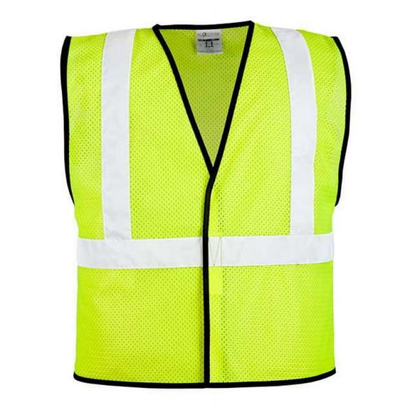 Kishigo Hook & Loop Mesh Vest in Lime 2/3XL | 1571-1572