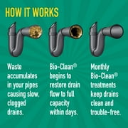 Bio-Clean Drain Septic 2# Can Cleans Drains- Septic Tanks - Grease Traps All Natural and 100% No Caustic Chemicals! Removes fats Oil and Grease, Completely Cleans Your System.