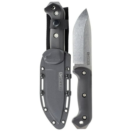 KA-BAR BK82 Becker Campanion Fixed Blade Knife 5.25 Drop Point CPM MagnaCut Stonewashed Blade Zytel Handle Black
