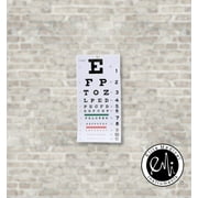 Elite Medical Instruments Snellen Eye Wall Chart, 1 Count