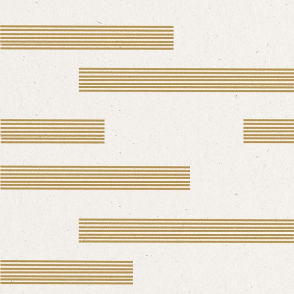Simple Blue Lines Pattern Ii Poster Print - Miuus Studio The