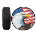 thumbnail image 2 of Hwkond Party Supplies & Decor Independence Day Theme Car Polyurethane Material Spare Tire Cover on Clearance, 2 of 7