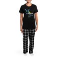 thumbnail image 4 of CafePress - Taurus Traits Women's Dark Pajamas - Women's Short Sleeve Print T-Shirt and Pants Dark Cotton Pajama Set, 4 of 7
