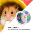 thumbnail image 2 of Shisuyan Roue de Course pour Animaux de Compagnie Roue de Hamster Planche Écologique Multicolore 1 Pce, 2 of 8