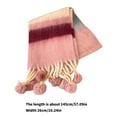 thumbnail image 3 of Dopamines Rainbow Kids Scarf Cozy Warmth Soft Knit Scarf Warm Children Scarf Comfortable Wearing Scarf for Ages 3 to12, 3 of 9