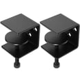 thumbnail image 1 of Shisuyan Support d'Étagère Réglable Support d'Étagère en Bois Noir Support Mural pour Étagères 2 Pcs, 1 of 8