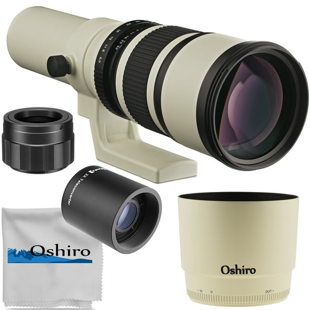 Oshiro 500mm f/6.3 (with 2X- 1000mm) Manual Telephoto Lens for Nikon Z