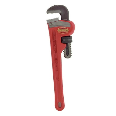 

1PK Ridgid 10 In. Cast Iron Heavy-Duty Pipe Wrench