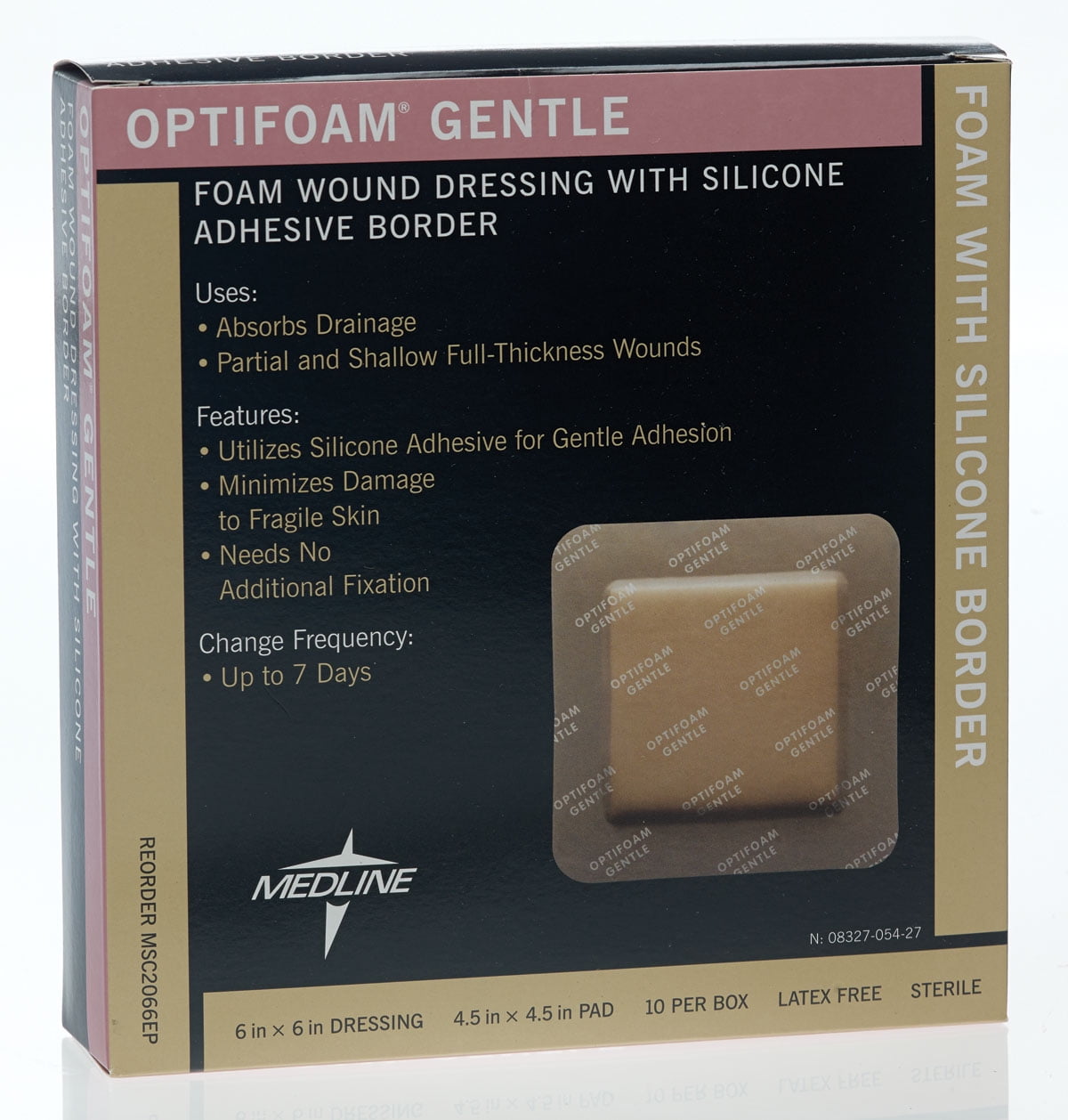 Optifoam Gentle Silicone Border Dressings MSC2066EPZ