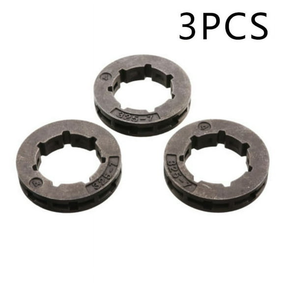 3Pcs Chain Sprocket Rim 0.325 Pitch 7 Tooth Fit for Stihl Husqvarna Chainsaw