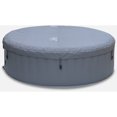 thumbnail image 2 of Spa inflable redondo - Florida 6 gris - Spa 6 personas 205 cm, PVC, bomba, calefacción, inflador, 2 filtros, y control remoto esquí esquí Gafas de esquí, 2 of 5