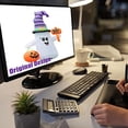 thumbnail image 3 of Fantasma inflable GOOSH de Halloween 5 pies con calabaza Decoración exterior, 3 of 3