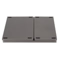 thumbnail image 3 of Teclado inalámbrico de 3 pliegues con panel táctil, teclado plegable para tableta, PC, teléfono inteligente, batería integrada B089T, gris y negro, 3 of 5