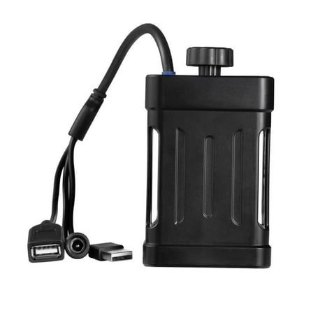 Rechargeable Battery Pack Enclosure 8.4V for Bicycles Lighting & Mobile Phones