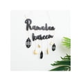 thumbnail image 6 of Ramadan Wooden Hanging Plaque Sign Lantern Pendant Ornament Wall DIY Home Decoration for Eid Ramadan, 6 of 8