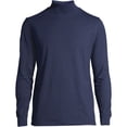 thumbnail image 4 of Lands' End Men's Super-T Cotton-Blend Mock Turtleneck Shirt, 4 of 5