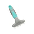 thumbnail image 4 of Groomer Essentials Dematting Brush for Dogs  Double Row Undercoat Fur Rake  Effective Deshedding Rake for Thick Coats  Professional Pet Grooming Tool, 4 of 4