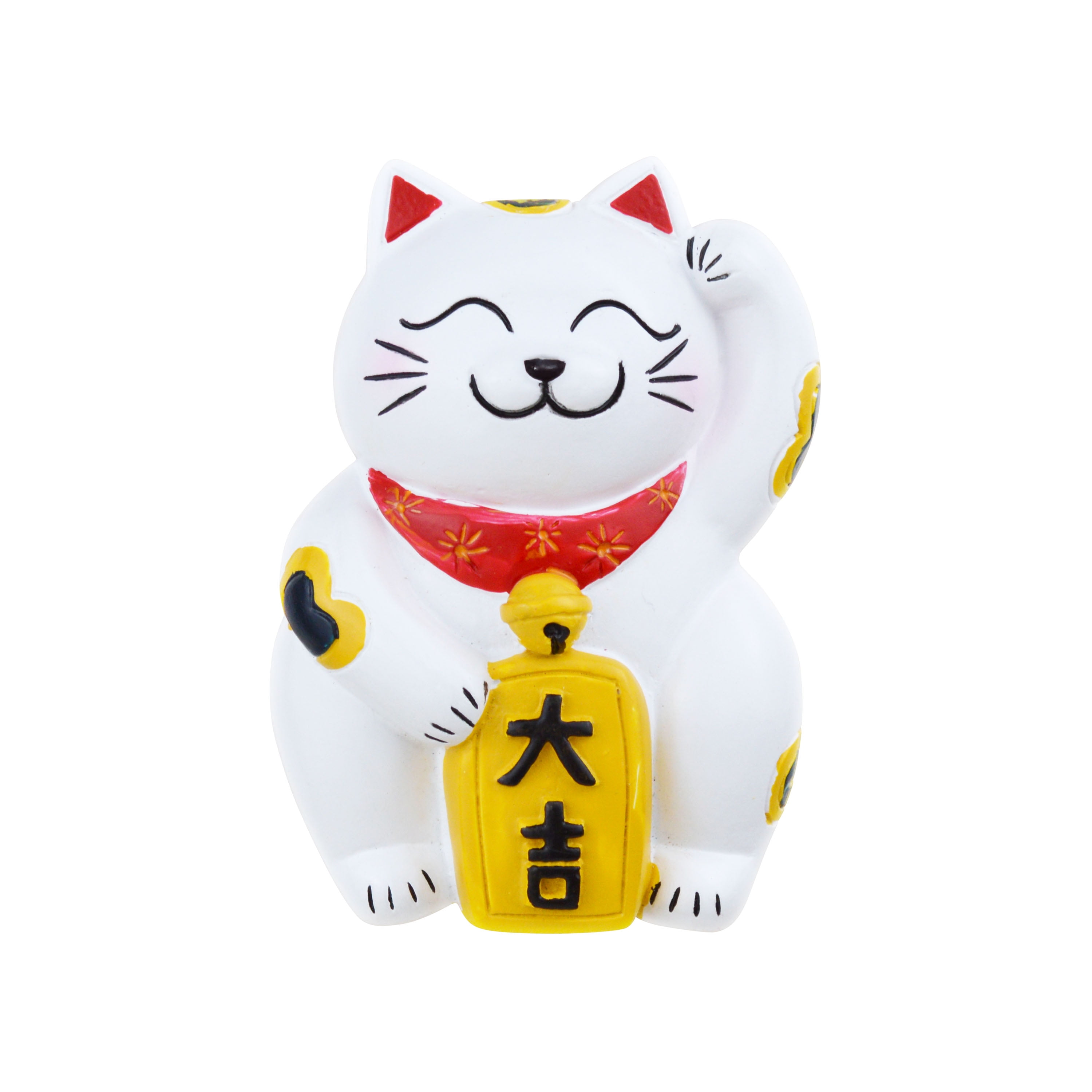 Lunar New Year Multi-color Lucky Cat Magnet, 2.4 in x 1.9in, Adult, Decoration, Novelty & Gag Toys, Way To Celebrate