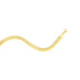 thumbnail image 2 of TheJewelryHut Designer 14 Yellow Gold, Double Triangle Link Bracelet, 2 of 2