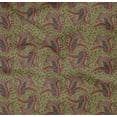 thumbnail image 4 of oneOone Organic Cotton Poplin Twill Fabric Floral & Paisley Block Decor Fabric Printed BTY 42 Inch Wide, 4 of 4