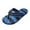 Blue, variant on ZTTD Men Shoes Flat Bottom Herringbone Slippers Flip Flops Fashion Summer Sandals Flat Bottom Men's Flip Flops Beach Sandals White