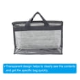 thumbnail image 3 of Uxcell Handbag Dust Bags, S Size Dustproof Transparent Purse Protector, Gray 2 Pack, 3 of 5