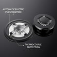 thumbnail image 5 of Eascookchef 24 Inch Gas Cooktop with 4 Burners, Tempered Glass, Natural Gas / LPG Convertible, 5 of 10
