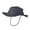 Grey, variant on Outdoor Sun Shield Fisherman Hat with Wide Brim for Hiking And Casual Wear Breathable UPF Beret Style Cap Black One Size