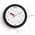 thumbnail image 2 of No Punching, Fashionable Home Clock, Wall Clock Suitable for Living Room, Study, Office, 2 of 6