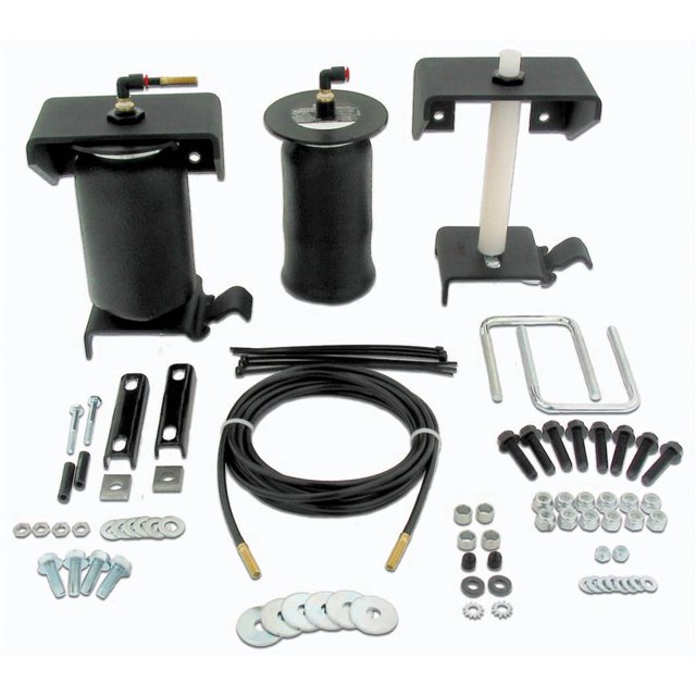 Air Lift Helper Spring Kit 59209 SlamAIR; Air Spring; Mounts Between Leaf Springs And Vehicle Frame; Upto 2000 Pounds Of Leveling Capacity; Air Adjustable From 5 To 100 PSI; Rubber