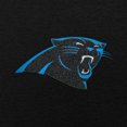 thumbnail image 2 of Men's Antigua Black Carolina Panthers Victory Chenille Pullover Hoodie, 2 of 2