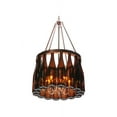 thumbnail image 5 of Meyda Tiffany 114513 19" W Tuscan Vineyard Estate 16 Wine Bottle Chandelier - Copper, 5 of 6