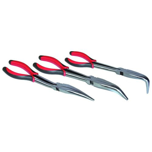 K Tool International KTI-51103 3 Piece Needle Nose Pliers Set by K Tool International