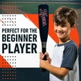 thumbnail image 2 of Franklin Sports MLB Detroit Tigers Foam Bat + Ball Set, 21 in, 2 of 10