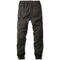 thumbnail image 5 of Matchstick Men's Chino Jogger Pants Elastic Waist Casual Pants, 5 of 6