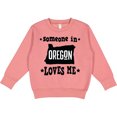 thumbnail image 2 of Inktastic Someone in Oregon Loves Me Toddler Sweatshirt, 2 of 4