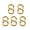 Golden 12mm, variant on Mightlink 5Pcs S-type Double-ended Spring Buckle Secure Double Opening Design Necklace Shortener Bracelet Connector Jewelry Making Clasp
