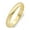 10K Yellow Gold, variant on Ladies Solid 10K Yellow Gold 3mm Traditional Fit Plain Wedding Band Size 5.5