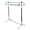 Chrome, variant on Kingston Brass SCC2267 Warwick 28-Inch Freestanding Pedestal 3-Tier Towel Rack in Brushed Brass