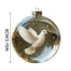 thumbnail image 3 of Herunwer Winter Birds Christmas Glass Bauble Collection, Nature’s Birds Crystal Glass Ornament, Cute Hummingbird Christmas Tree Ornaments, 3 of 6