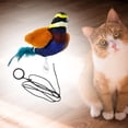 thumbnail image 6 of Electric Cats Toy Interactive Bird Cats Feathered Bird Toys for Indoor Cats Colorful, 6 of 8