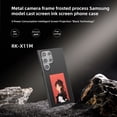 thumbnail image 6 of Frosted Process for Samsung Galaxy S24 Ultra Cast Screen Ink Screen Phone Case, 0 Power Consumption Intelligent Screen Projection "Black Technology" NFC Chip, Dedicated APP, Free Casting, Black, 6 of 14