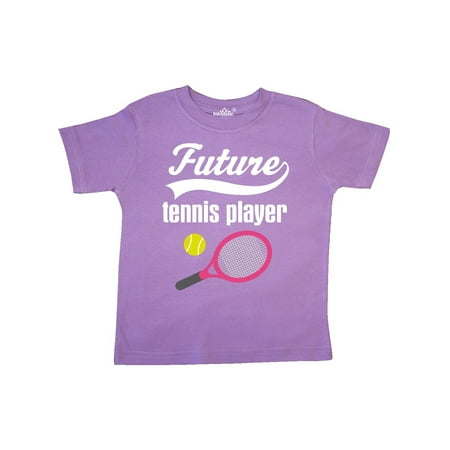 

Inktastic Future Tennis Player Sports Gift Gift Toddler Boy or Toddler Girl T-Shirt