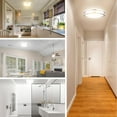 thumbnail image 3 of ENERGETIC 16" LED Ceiling Light Dimmable Modern Flush Mount Brushed Nickel, Selectable Color and Watts, 3 of 7