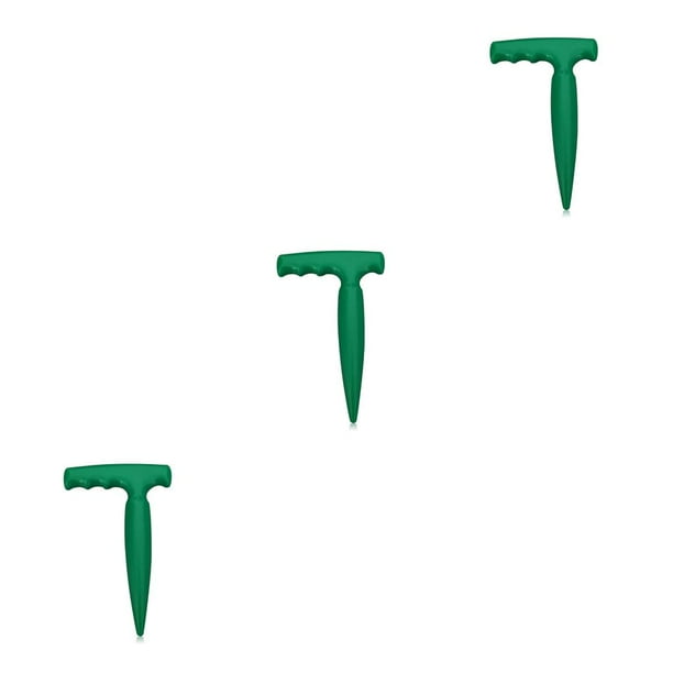 Yuarrent Soil Puncher T-shaped Plant Migration Sowing Nursery Seedling Cultivation Planting Portable Courtyard Bonsai Tools Hand Type1 NO1 Yuarrent CBP206975